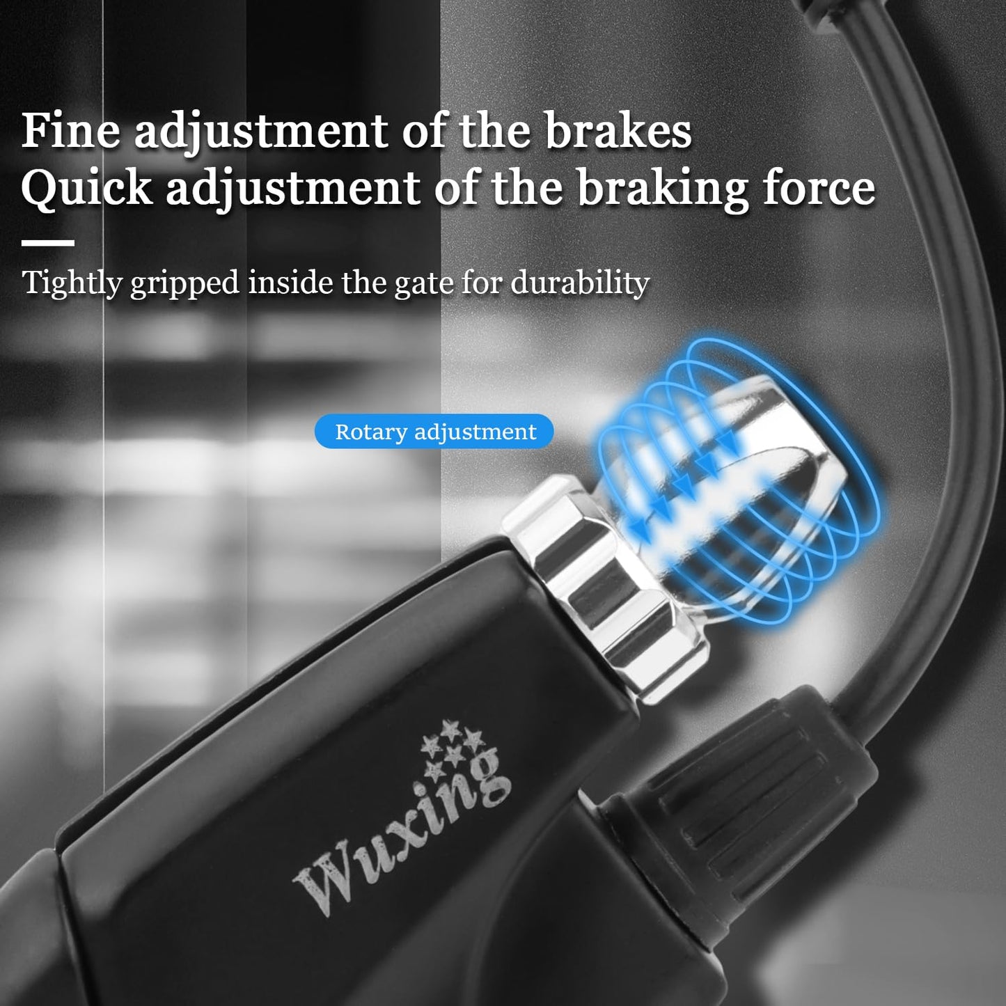 Yungeln Scooter Brake Handle Lever,Left Right Brake Lever Set Compatible with KUGOO M4 M4 PRO Aluminum Alloy Brake Handle with 2pin Connector