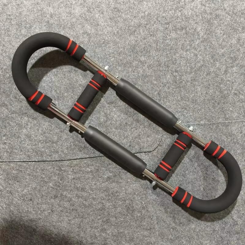 Twister Arm Trainer, 40-100lb Adjustable Chest Workout Equipment, Arm Trainer for Men, Chest Trainer for Men, Shoulder Muscle Training, Portable Home Fitness Equipment (red)