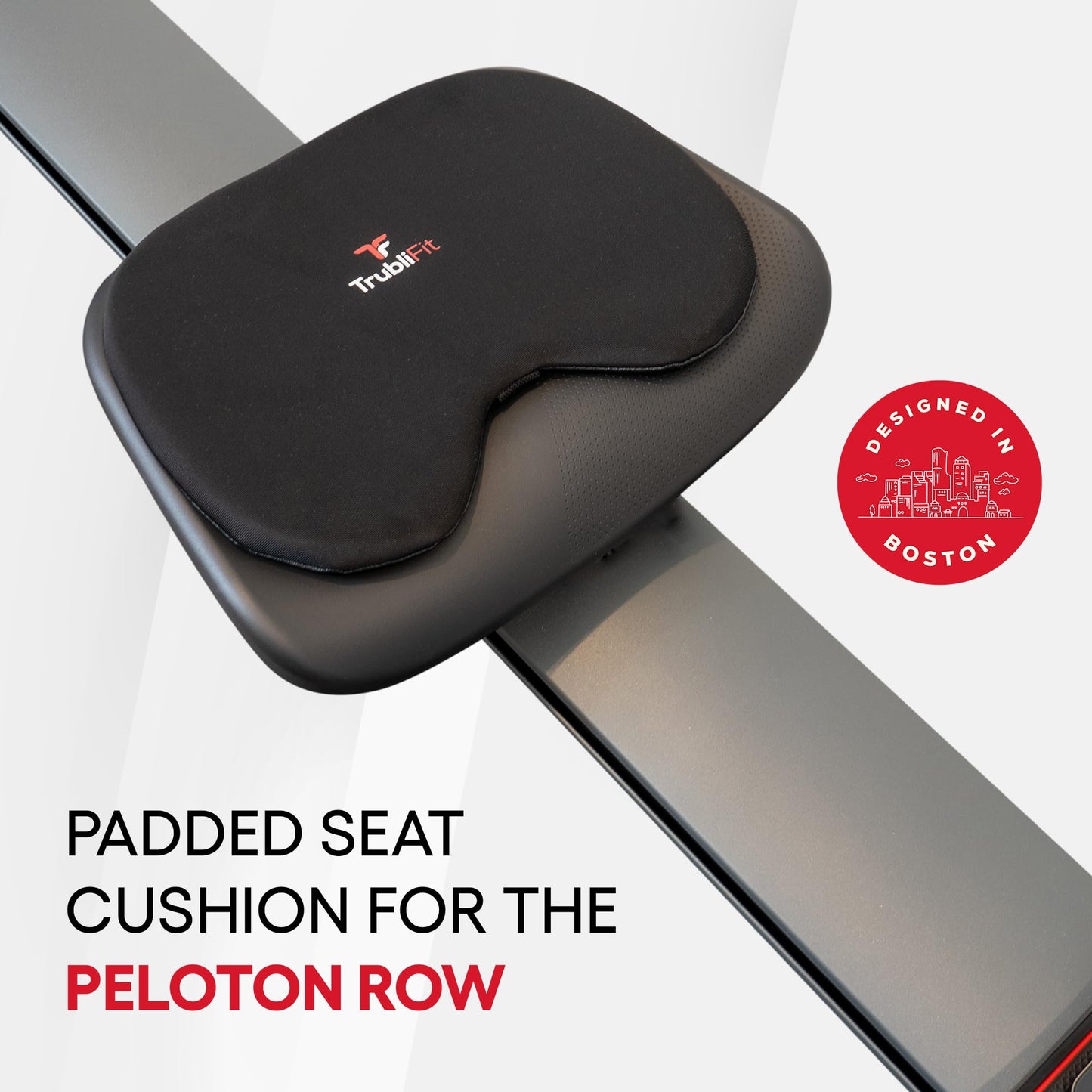 Gel Seat Cushion for Original Peloton Row, Cross Training Row+, Concept 2, Hydrow, NordicTrack, Water Rower, and More - Ergonomic Seat Pad for Men & Women - Ideal for Gym Row Machines
