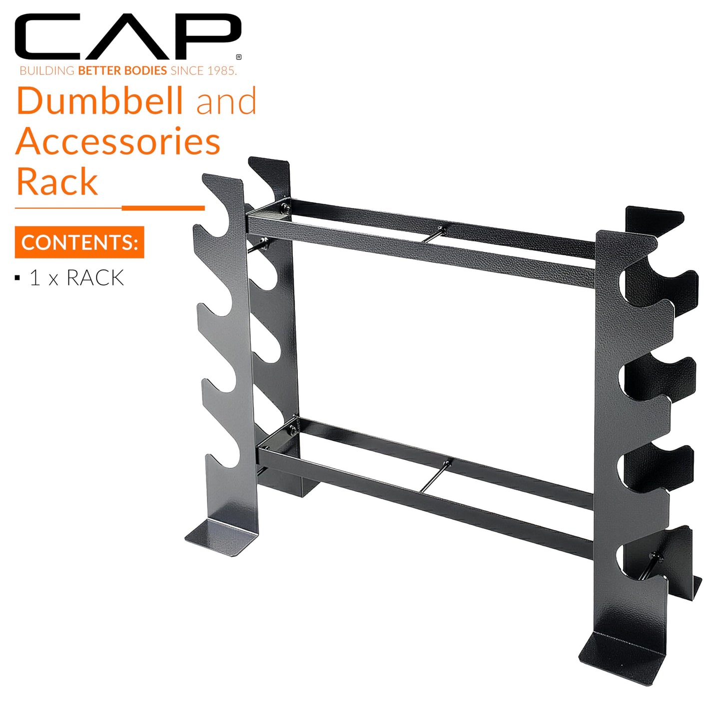 CAP Barbell Dumbbell and Accessories Rack