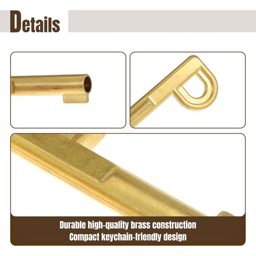 Self Lock P Key Replaces TTK-225 P-Key Tool for Self-Lock Pedestal Locks (2pcs)