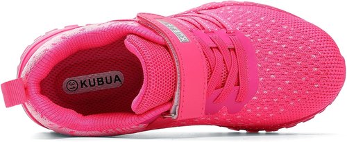KUBUA Kids Sneakers - Lightweight Breathable Running & Tennis Shoes for Boys & Girls