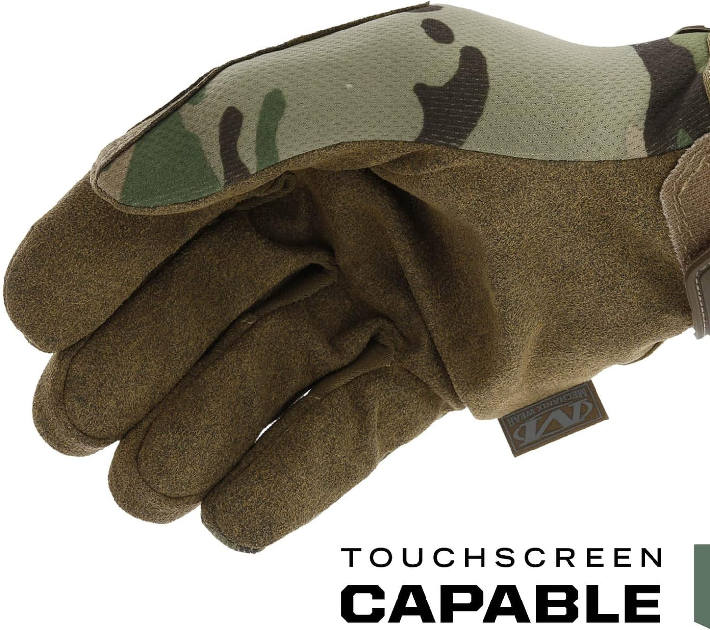 Mechanix Wear: Original MultiCam Tactical Work Gloves - Secure Fit & Flexible Grip, Durable Touchscreen (X-Large)