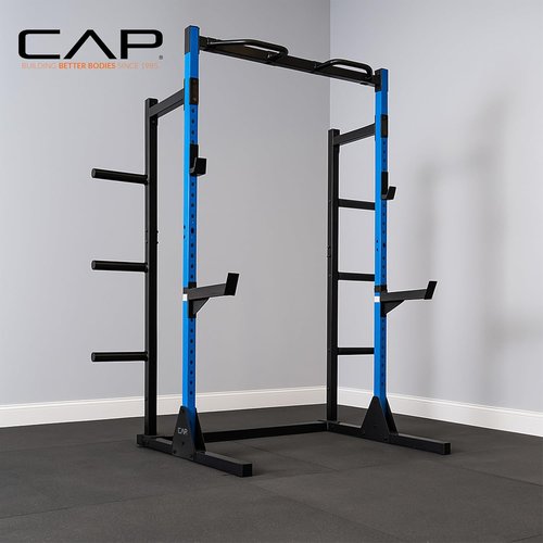 Cap Barbell Power Rack - Versatile Strength Training with Pull-Up Bar & Attachments | Multiple Colors