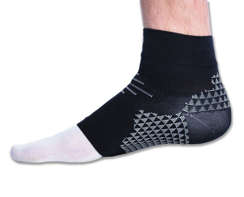 Pro-Tec Athletics Foot Sleeve, Large, Arch Support, PF Sleeve, Compression Brace, Pain Relief, Foot Support, Arch & Heel Support, Men & Women, Plantar Fasciitis Pain Relief, Easy to Use, Working Out