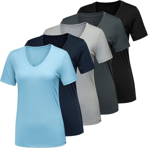 BALENNZ Women's Workout Shirts - Moisture-Wicking Quick-Dry Athletic Performance Tees