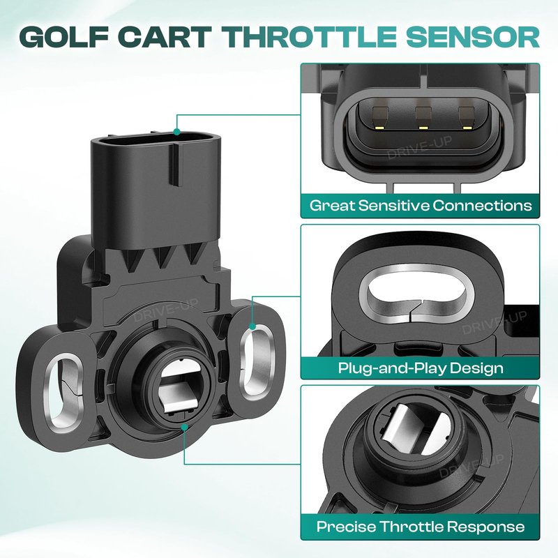 DRIVE UP Golf Cart Throttle Sensor for Yamaha G29 Electric 2012-Up Models Yamaha Drive 2 and Drive 3 OEM JW9-H5885-00-00
