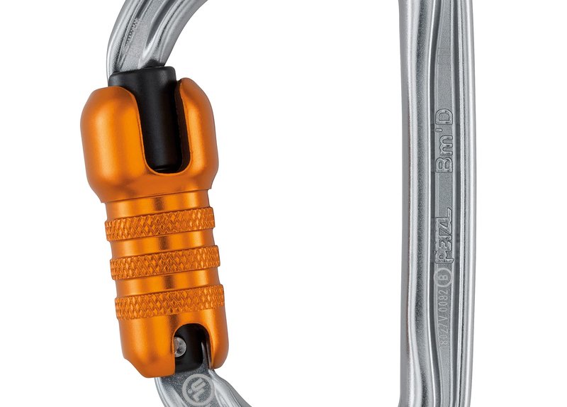 Petzl Bm'D ANSI Carabiner - Gray