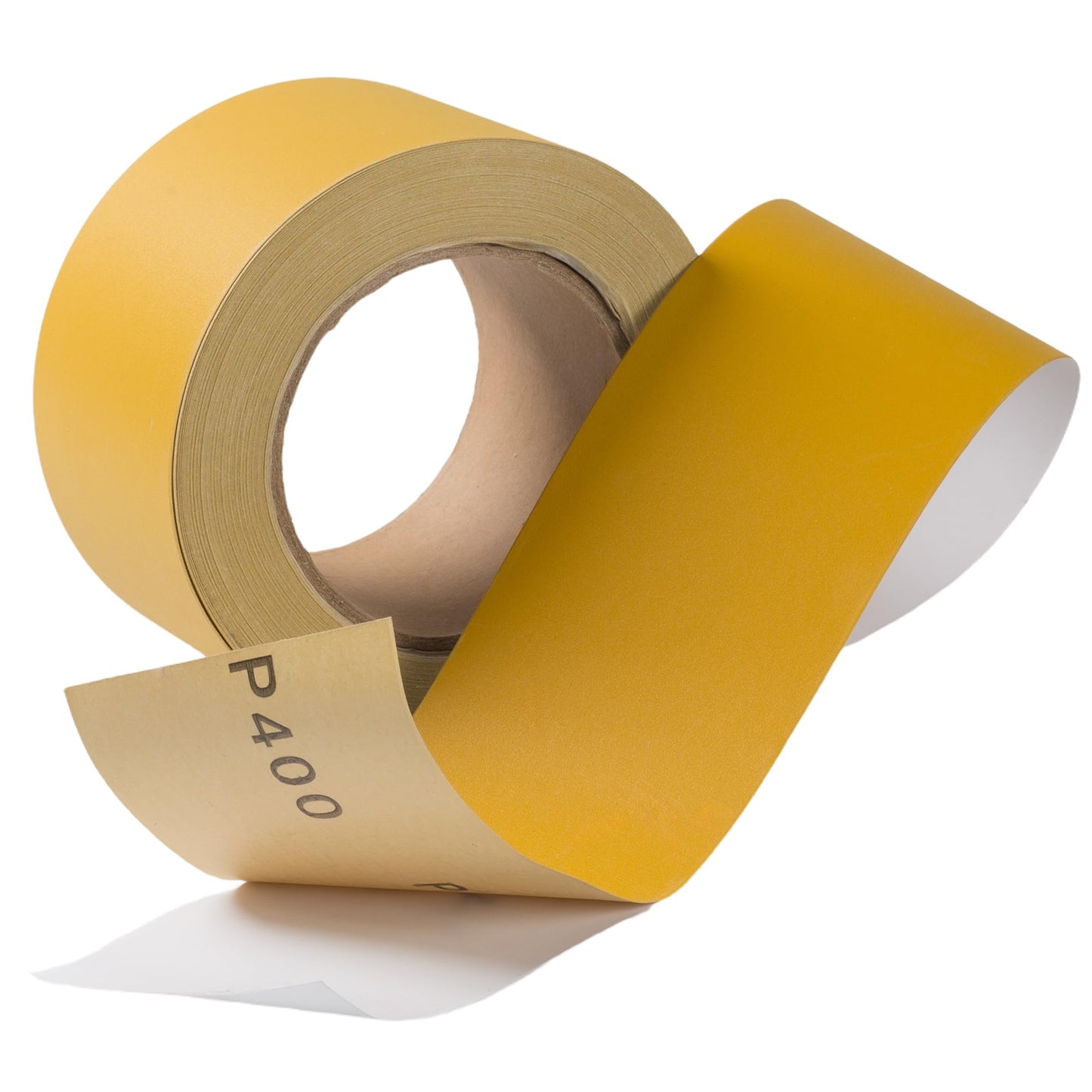 CowboyBOB Self Adhesive Stickyback PSA Sandpaper 400-Grit Sandpaper Roll 2-3/4in x 20 Yards Aluminum Oxide Longboard Sand Paper Sanding Sheet