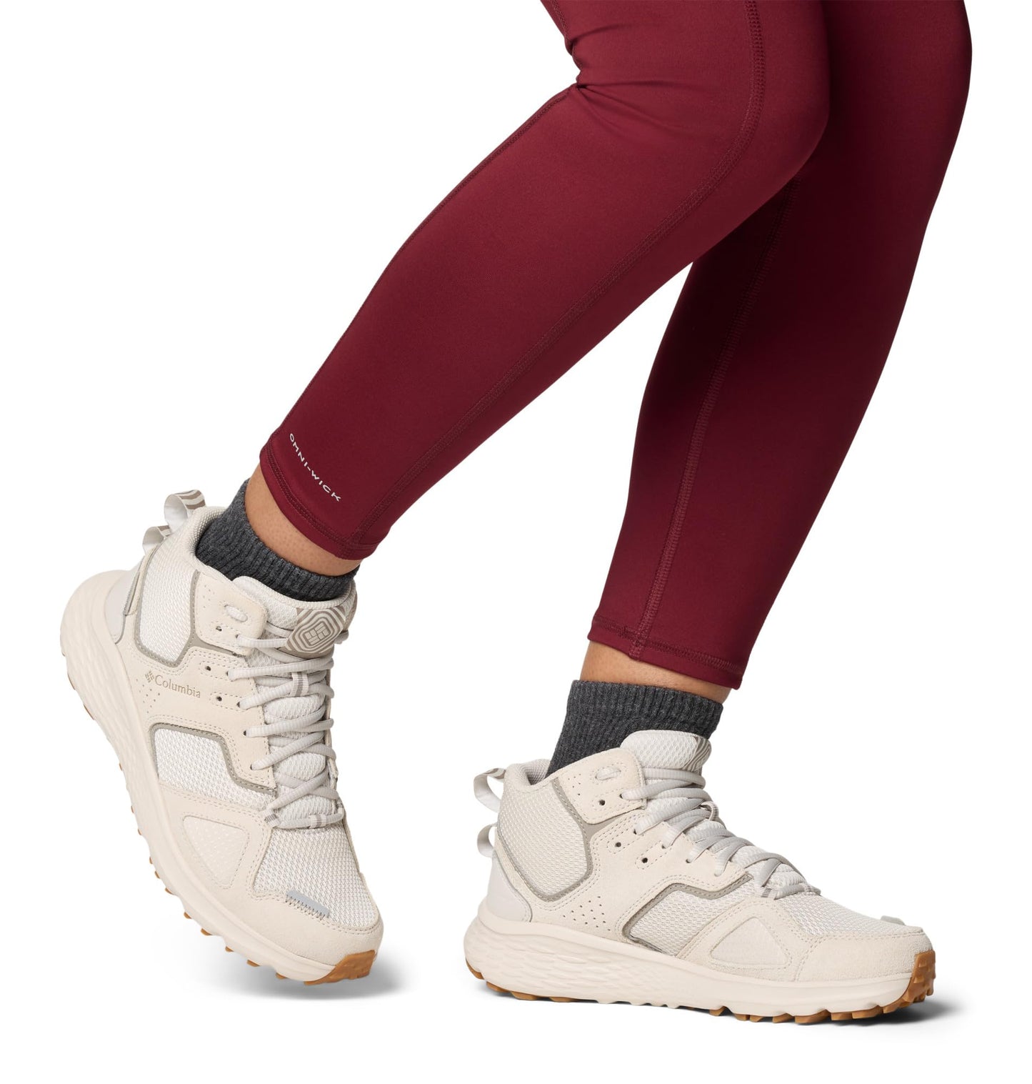 Columbia Womens Bethany Mid Hiking Show, Cloud Grey/Kettle, 9