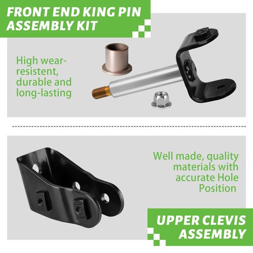 Drive-up Golf Cart Club Car Front Repair Bushing Kit for Club Car Precedent 2004-Up Gas and Electric Golf Carts