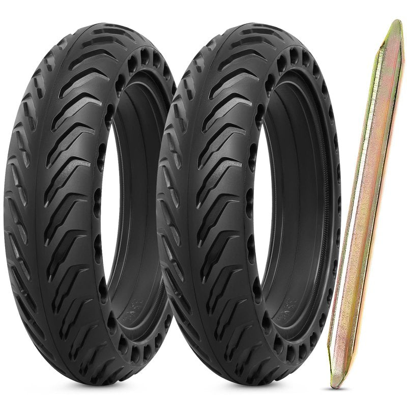 2Pcs 8.5x2.0 Solid Tire,8.5 Inches Electric Scooter 8.5 x 2.0 Front or Rear Replacement Solid Tires Compatible with Xiaomi M365/M365 Pro, Gotrax gxl V2/Gotrax XR 8 1/2 x 2 8.5x2 Solid Tires(T-008)