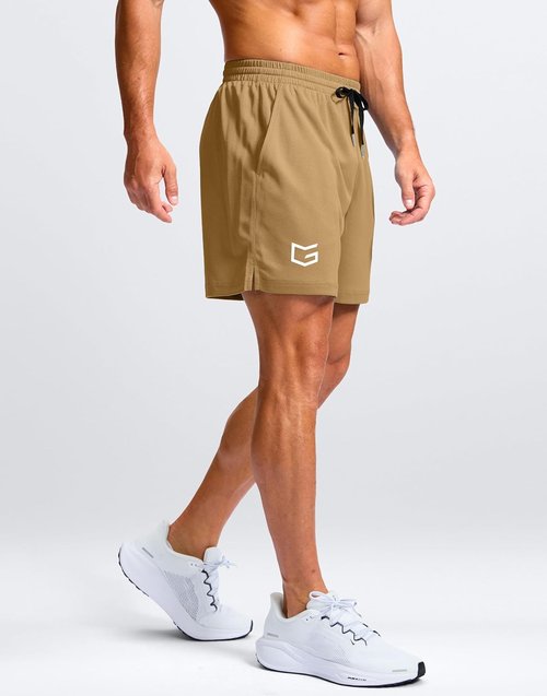 G Gradual Men's Athletic Workout Shorts - Lightweight Quick-Dry Gym & Basketball Shorts | 5"/7"/9" Options
