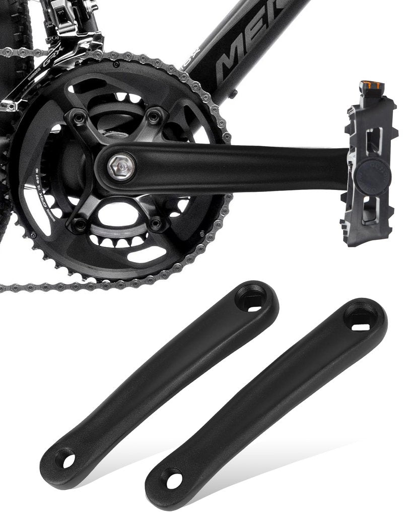 2Pcs Crank Arm Set E Crank Arms Pedal Crank Arm, A Pair of Electric Crank Arm 6.3 * 5.9inch Dimond Hole Crank Mid Motor Cranks for Electric Folding Exercise Road BMX 170mm