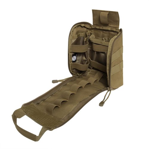 Rothco Fast Action MOLLE Medical Pouch - No Supplies, Empty (Coyote Brown)