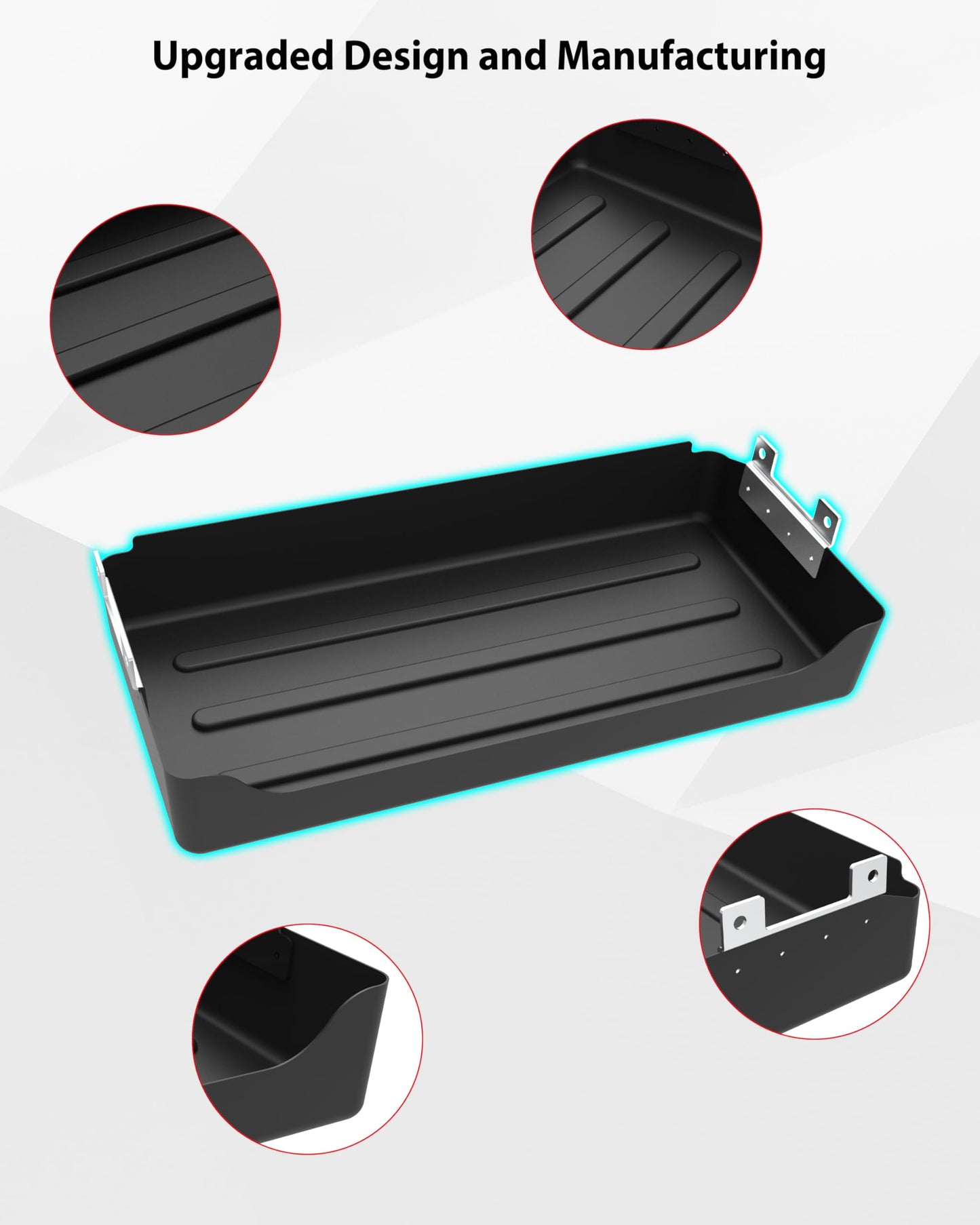 SAUTVS Rear Overhead Storage Tray for Yamaha Drive2 G29 Golf Cart Accessories, Roof Rear Storage Box Ceiling Organizer Tray Compatible with Yamaha Drive2 G29 Standard Factory Golf Cart