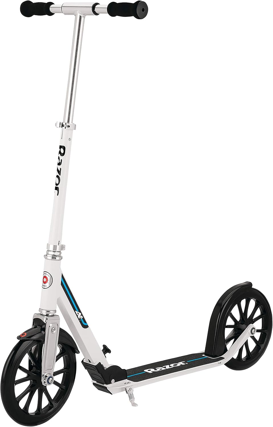 Razor A6 Kick Scooter for Kids 8+ | Extra-Tall Handlebars & Longer Deck, 10" Wheels, Anti-Rattle Tech