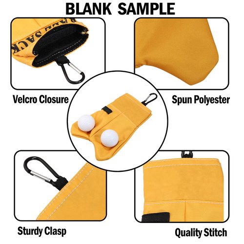 Get in The Hole Bitch Golf Ball Storage Bag Golf Club Gift Ball Pouch Sack Gag Gift (Get in The Hole BS)