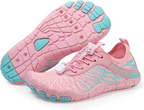 AoSiFu Water Shoes - Quick Dry Aqua Socks for Kids | Lightweight Barefoot Swim & Hiking Shoes