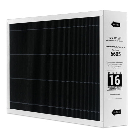 16x26x5 MERV 16 Replacement Filter,Replacement for Lennox 6605 Air Filter and Compatible with PureAir PCO3-16-16 Air Purifier.1 Pack