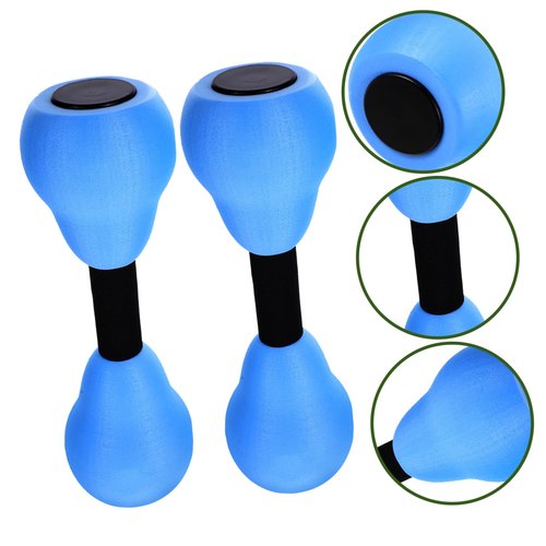 BESPORTBLE Water Dumbbells Sports Barbell Water Aerobics Dumbbell Water Weights for Pool Exercise Equipment 2pcs