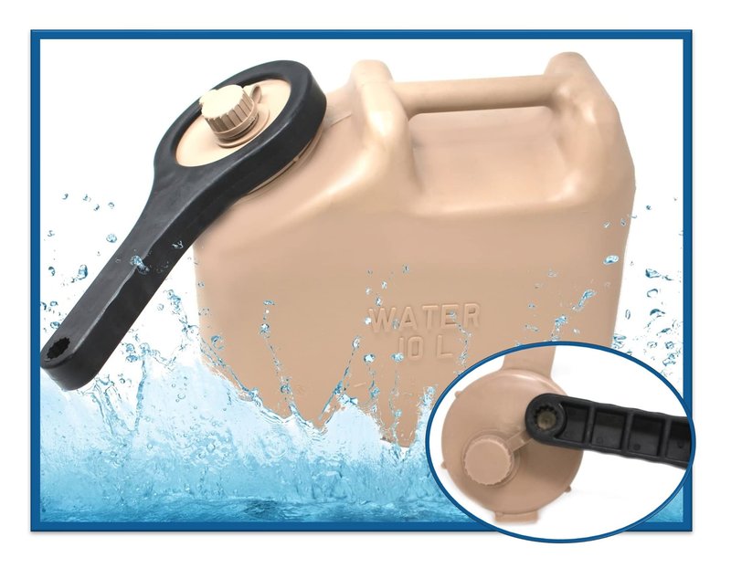 JSP Manufacturing Miltary Water Cap Wrench for your Scepter LCI & Skilcraft Military Water Cans MWC Made in America (CAP NOT INCLUDED)