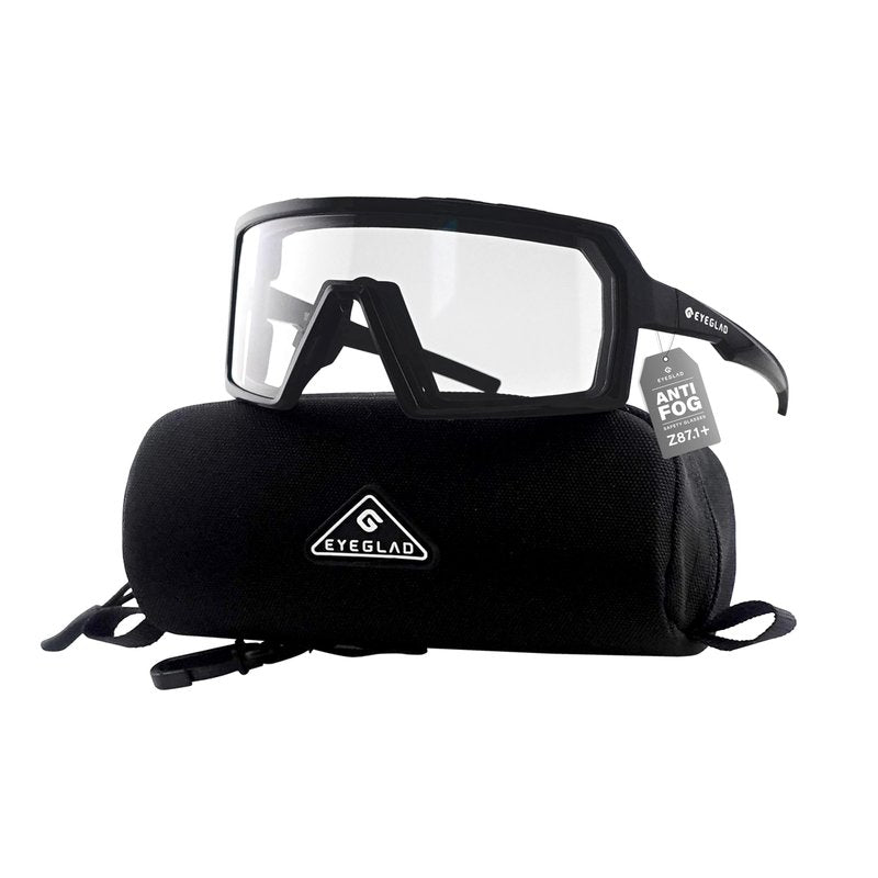 EYEGLAD Speedone Z87+ Safety Glasses, Safety Sport Sunglasses Photochromic Lenses UV400 Anti Fog Impact Resistant Men Women Powersports Motorcycle Riding Sports warp (KRYO)
