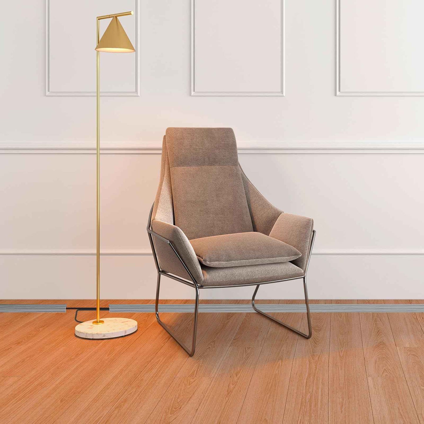 Floor Cord Cover Self Adhesive Cord Hider,10FT Cable Management, Extension Strip Protector for Wires, Prevent Cable Trips for Offices, Gyms, Exhibitions Cavity:0.51"(W) x 0.3"(H) Gray Wood