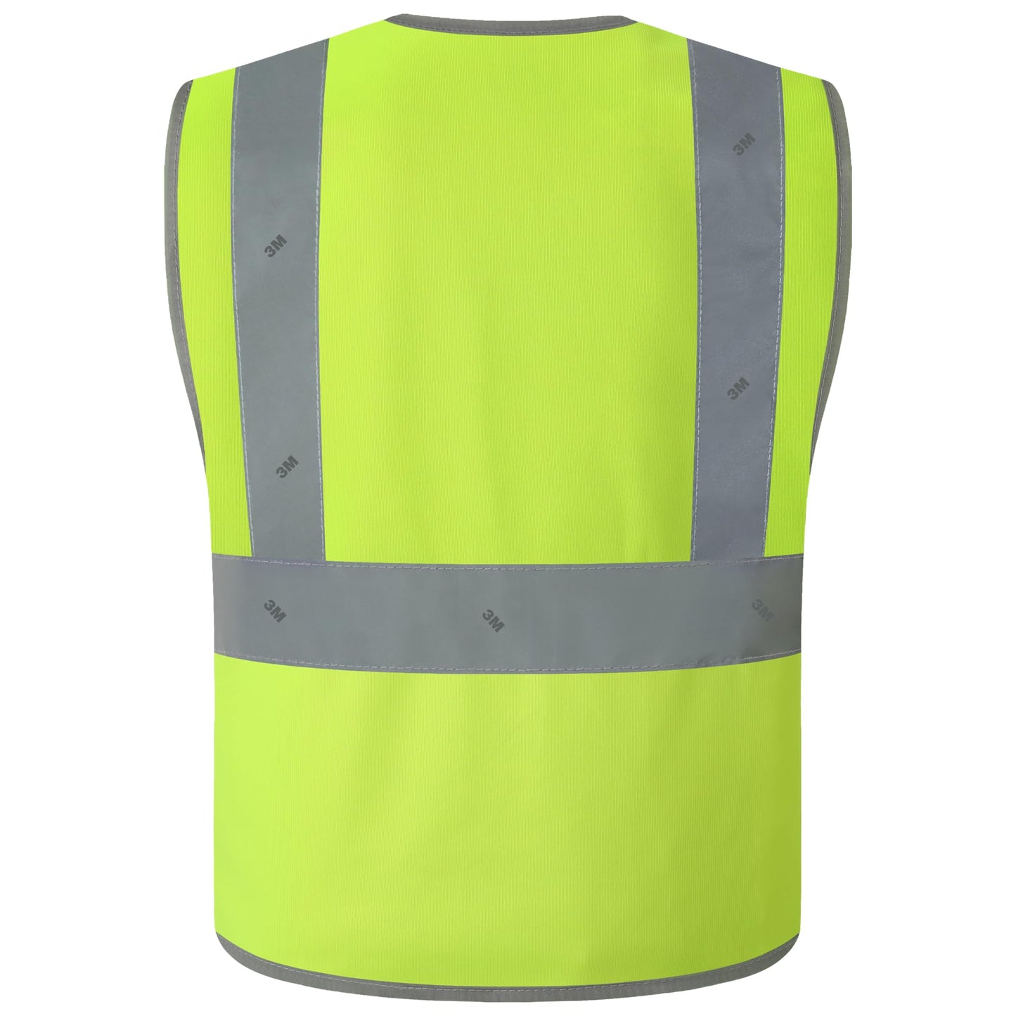 JKSafety Kids Safety Vest Kids Construction Vest Hi Vis with 3M Reflective Tapes High Visibility Meet ANSI Standard Yellow Color (BK300-Yellow S) 1 Piece