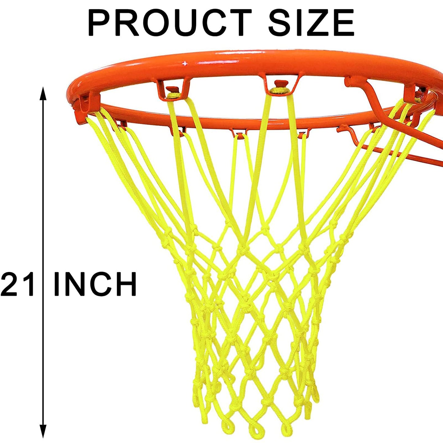 NEIJIANG Glow Basketball Net,Nightlight Luminous Outdoor