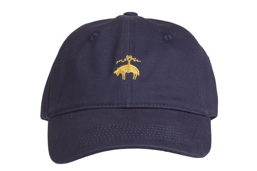 Brooks Brothers Men’s Classic 100% Cotton Twill Baseball Cap - Woven Logo One-Size Adjustable Hat, Navy Classic