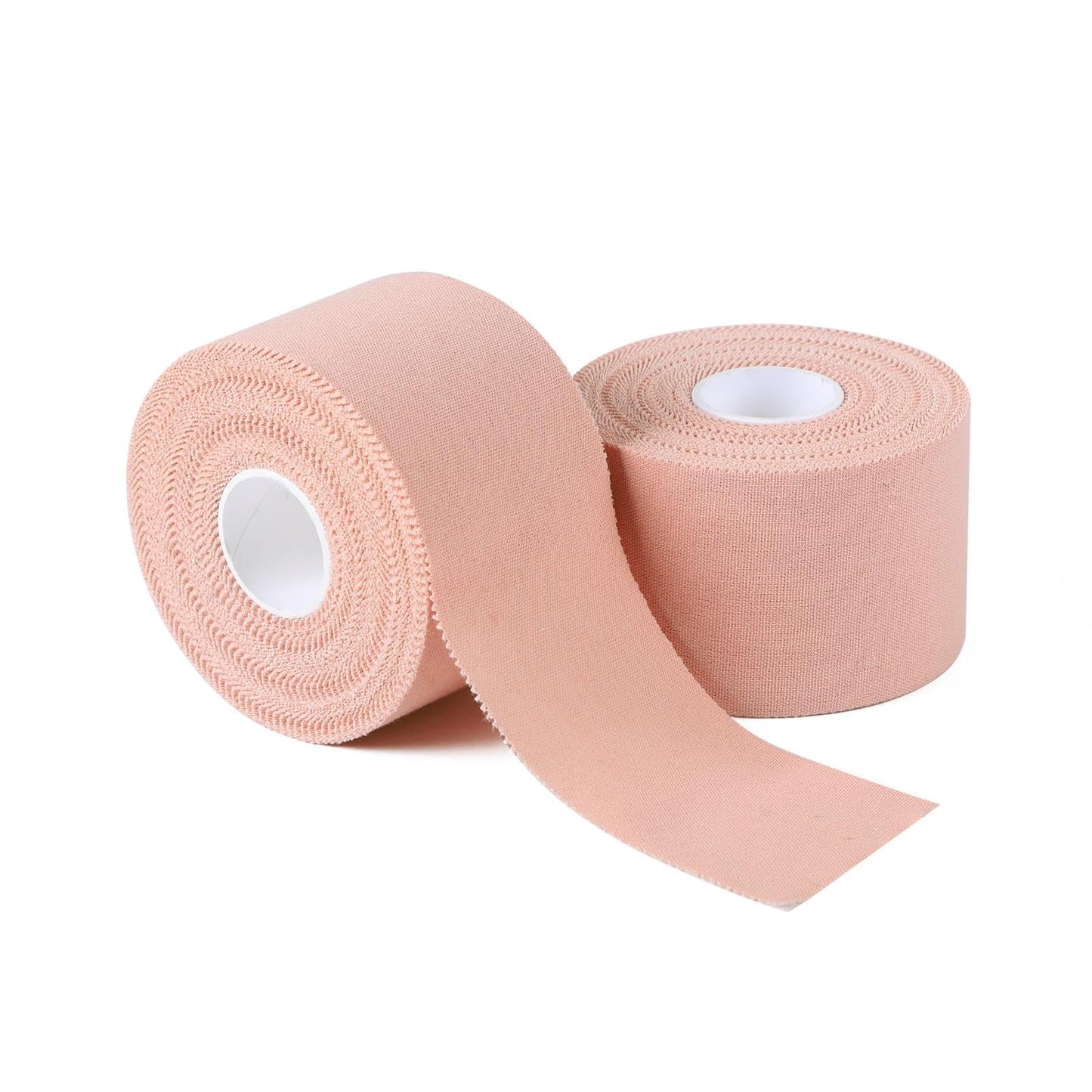 popbob (2 Pack Black Athletic Sports Tape 2 Inch x 15 Yards, Very Strong Adhesive and Hypoallergenic Breathable Cotton Sports Tape for Bats, Tennis and Boxing