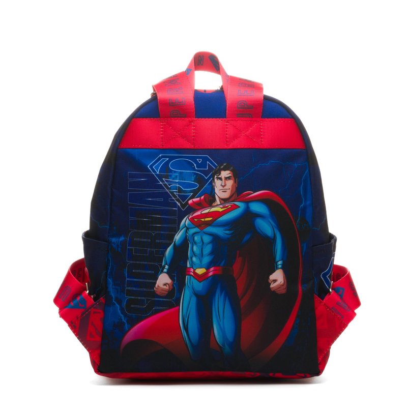 Wondapop Superman Up Up and Away 13" Deluxe Nylon Mini Daypack