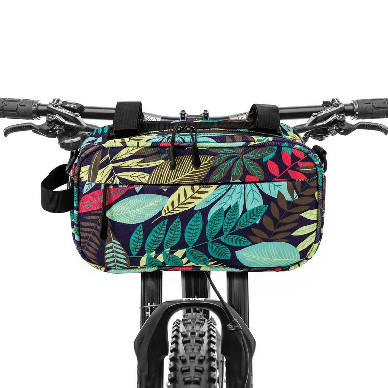 YEEGO DIRECT Handlebar Bag for Bicycles, Bike Bag Multifunctional Water-resistant Scooter Crossbag Handbag Slant Across Front,Bike Frame Accessories (Green)