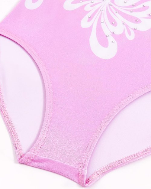 JiAmy Girls Gymnastics Leotards - Glitter Ballet Dance Unitards with Shorts & Hairband for Kids