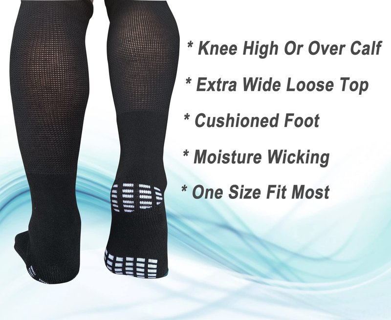 LORVVDE 2 Pairs Replacement Sock Liner for Orthopedic Cast Walking boot Air Cam Walkers, Under Air Cast Brace Surgical Broken Leg Toe Fracture boots