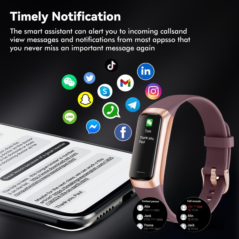 YANFITT Fitness Tracker Smart Watch for Men Women, Heart Rate Blood Oxygen Sleep Monitor, 20+ Sports Modes, Step Activity Tracker,for Android iOS Phones