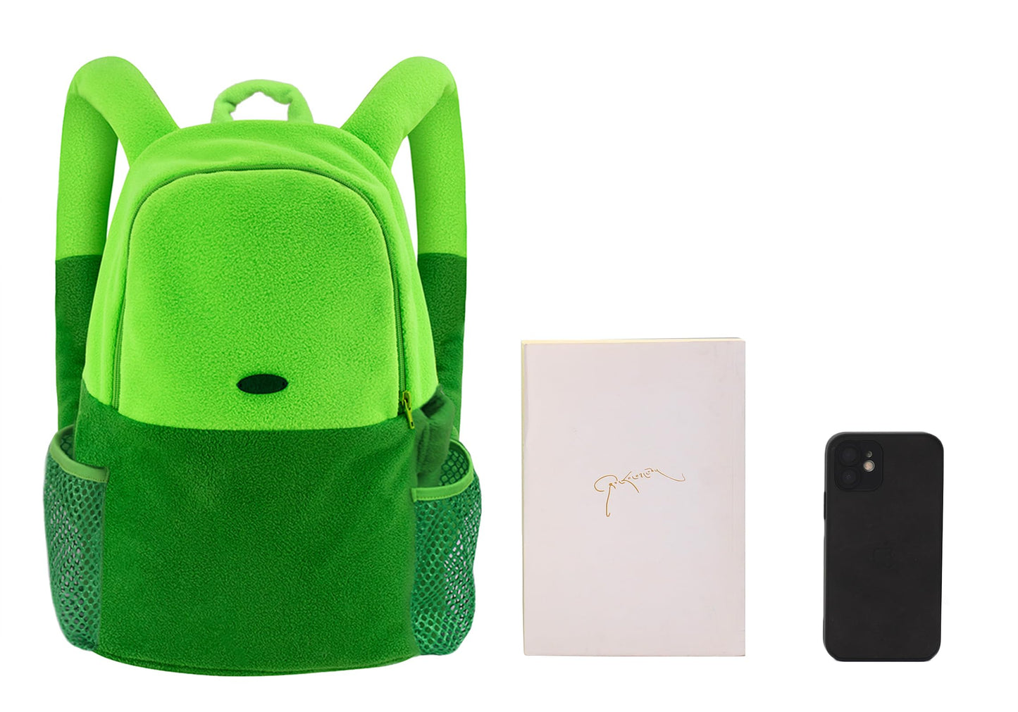 DAZCOS Green Medium Backpack Unisex Cosplay Costume Accessories Bag for Adult Everday Use Party (Green)