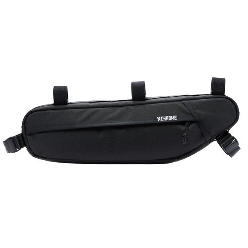 Chrome Industries Holman Frame Bike Bag – Bicycle Storage Accessories for Road Bikes, Commuting, Outdoor, Travel, & Camping – Black, S/M