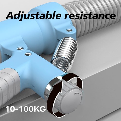 Two-in-one Upper Body Exercise Equipment, arm Strength Trainer, Adjustable Resistance Grip Exercise Enhancer, Suitable for Chest, Shoulder, Forearm, Biceps and arms Exercise Equipment