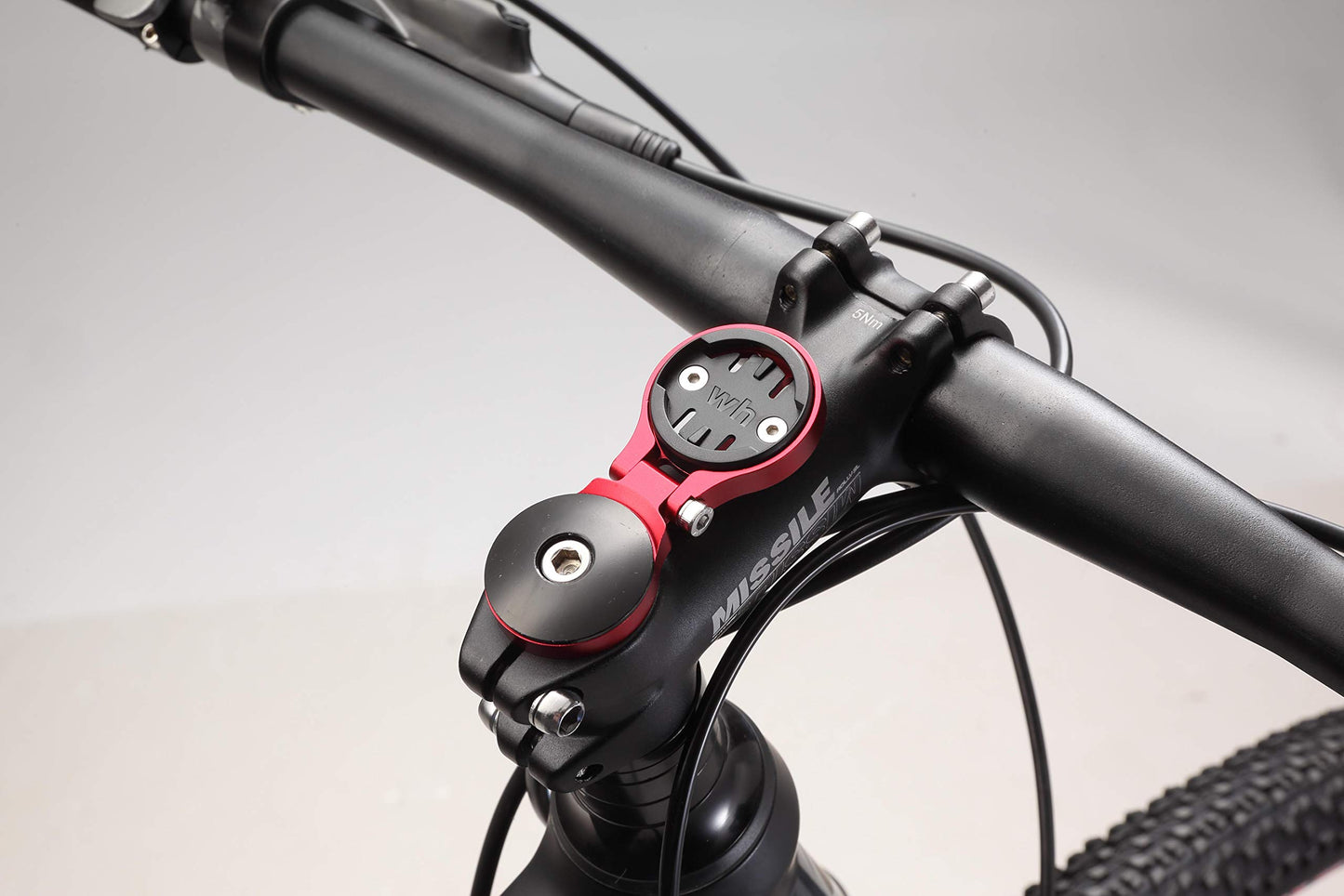 wileosix Bike Adjustable Out Front Computer Mount,Extended Mount,for Wahoo Elemnt Bolt Mount,Elemnt Mini,Wahoo Gopro Combo Mount,3color