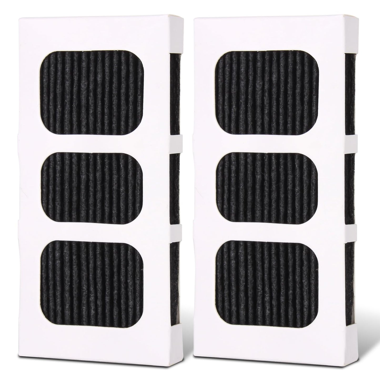 Guarm 2 Pack Paultra2 Refrigerator Air Filter Replacement, Strong Adsorption Air Filter Compatible with Frigidaire PureAir Ultra 2, Pure Air Ultra II and Electrolux - Part 242047805, 5303918847