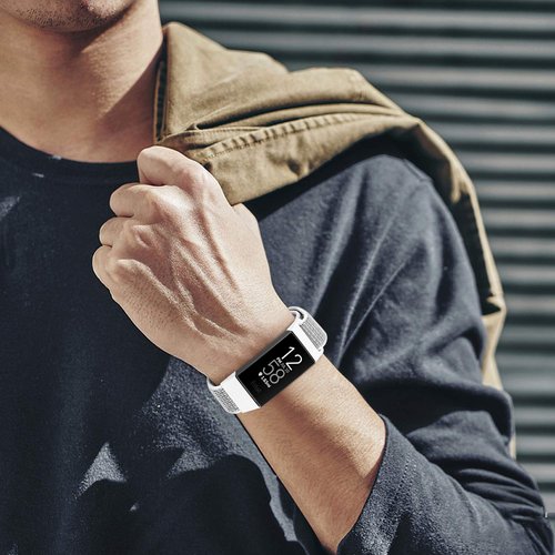 AVOD Nylon Watch Bands Compatible with Fitbit Charge 4/Charge 3/SE, Soft Replacement Wristband Breathable Sport Strap with Band for Women Men