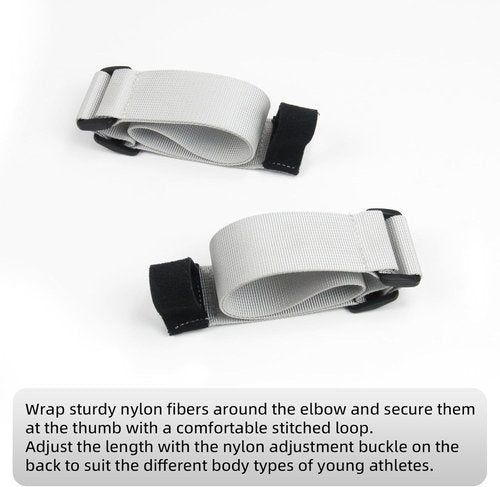 Arm Swing Trainer for Youth, Adjustable Nylon Running Arms Position for 90 Degrees