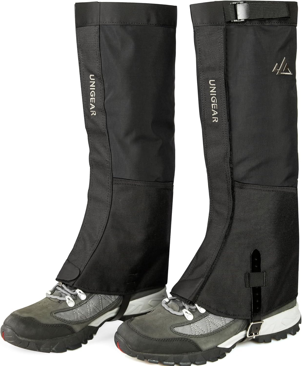 Unigear Waterproof Leg Gaiters - Durable 1000D Fabric for Hiking, Walking, Climbing & Skiing
