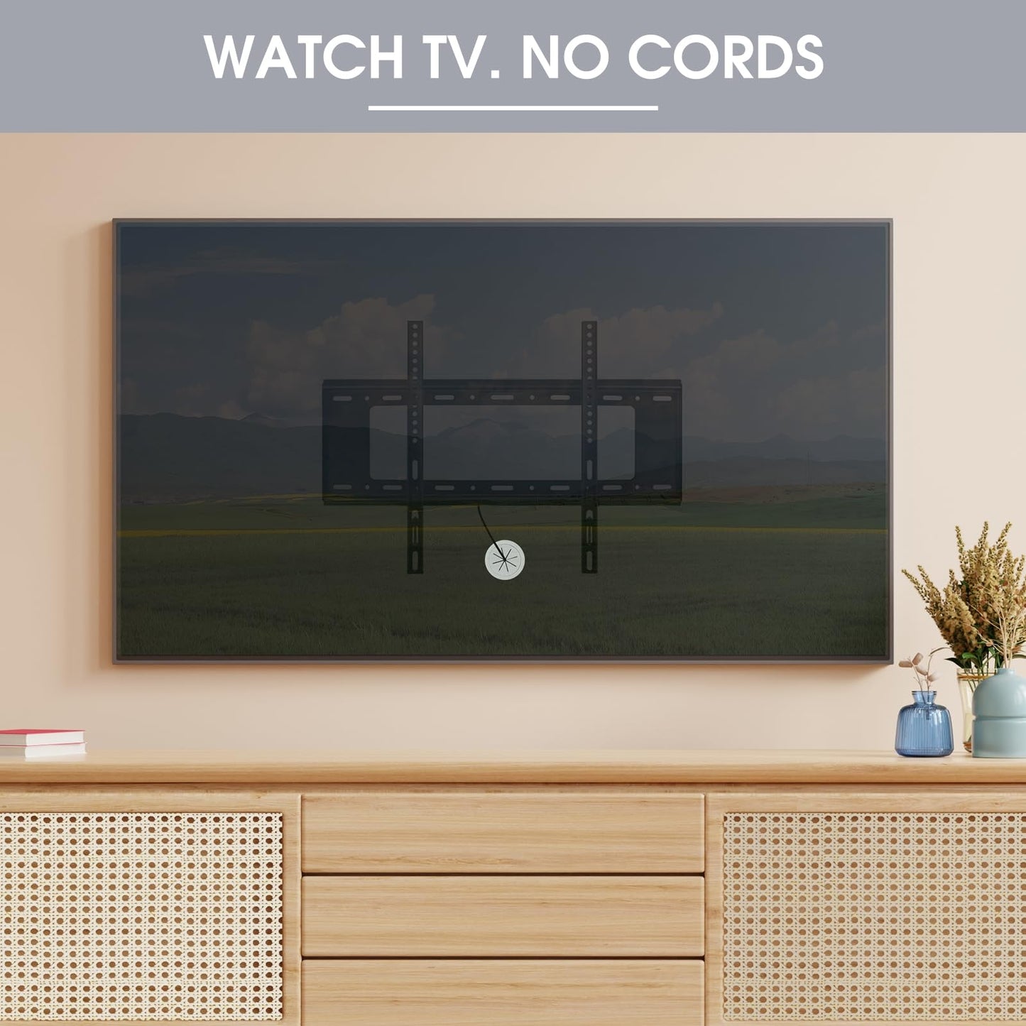 Desk Grommet 2 Inch (50 mm) 8 Pack, TV Cord Hider for Wall Mounted TV,Desk Hole Cover for Cables White, Grommet Hole Cover with Hole Saw for Wires Cables Through The Countertop