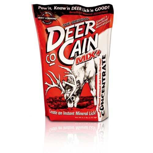 Evolved HABITATS Deer Co-Cane Powder Mix 6.5 lb Deer Mineral Attractant - Fast & Easy to Use All Year-Round Concentrated Mineral Lick Food Supplement for Deer