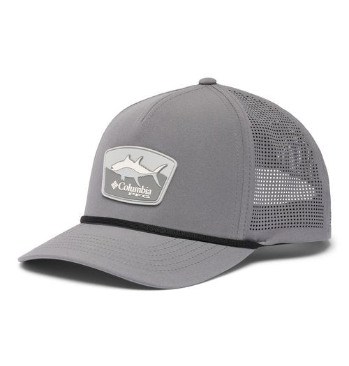 Columbia Unisex Tidal Pursuit 3D Stretch Snap Back, City Grey/Tuna, One Size