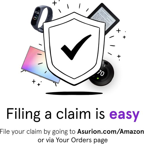 ASURION 3-Year Electronics Protection Plan | Coverage for Devices Priced $125 - $149.99