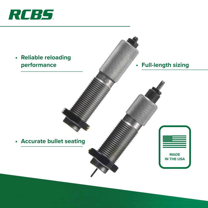 RCBS Full-Length Die Set .257 WBY Mag, Reloading Die Set for Accurate Sizing of .257 Weatherby Magnum.